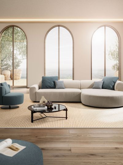 Sofa Ambra & Sessel Pablo von Sedda